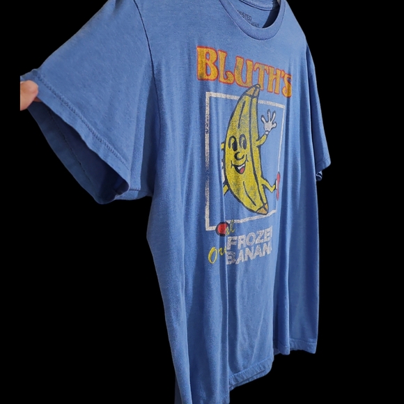 Bluth's Frozen Banana Arrested Development Size L Throwback Graphic T-Shirt 2013 - Picture 4 of 10